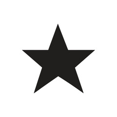 Obraz premium FivePointed Star Shape Isolated On Transparent Background