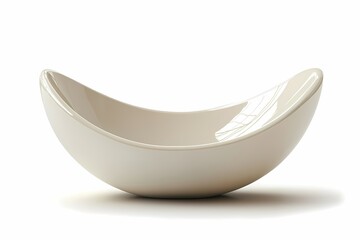 Modern Ceramic Bowl. Minimalist Kitchenware & Elegant Tableware for Contemporary Dining