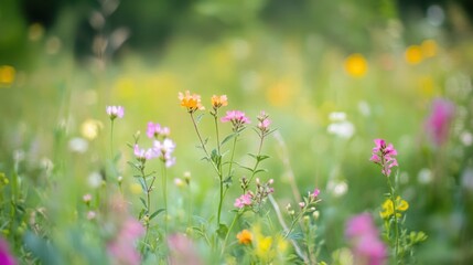Obraz premium farm with companion planting techniques