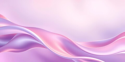Fototapeta premium Abstract flowing curves, soft gradient backdrop, elegant fluidity, soft, pastel