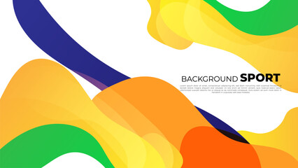 Abstract wave geometric composition, speed technology futuristic sport design background vector illustration.