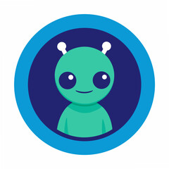 Cute Robot Mascot Logo Fun and Futuristic Character Design for Branding and Digital Use