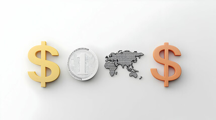 Abstract Global Currency Composition