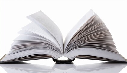 open book isolated on white