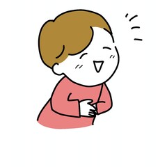 笑顔の女性