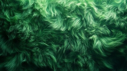 Obraz premium Lush Green Aquatic Plant Texture Background for Design