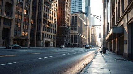 Fototapeta premium street in the city