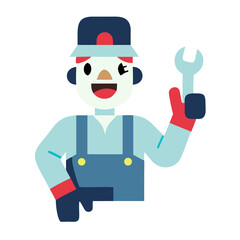 Mechanic Worker Guy
