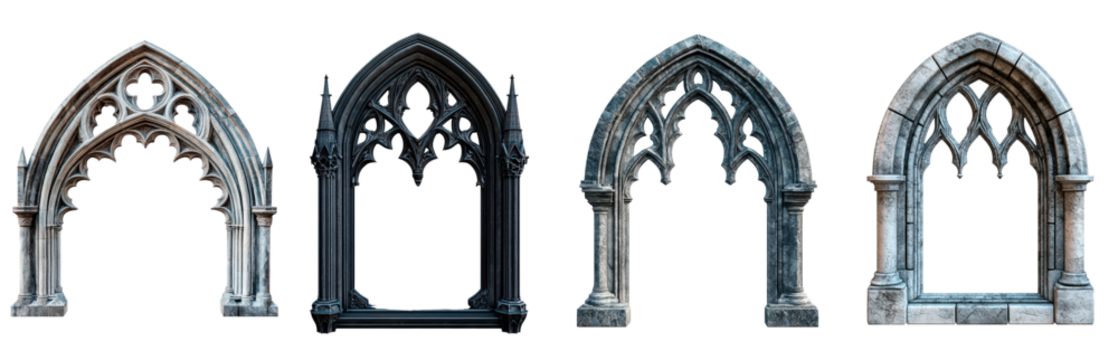 Gothic arch frame