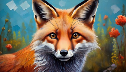 &Ouml;lgem&auml;lde Fuchs