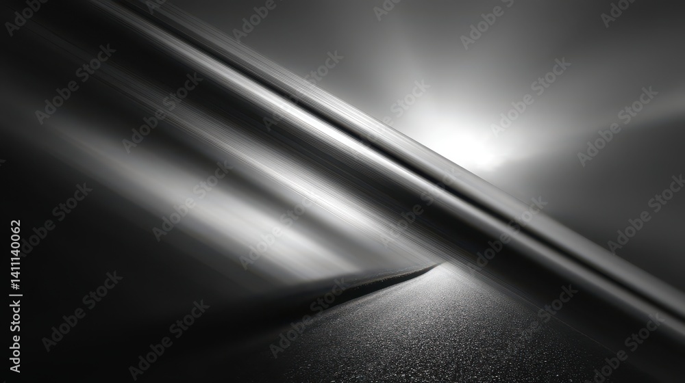 Poster dark grainy gradient gray abstract blurry pattern monochrome background
