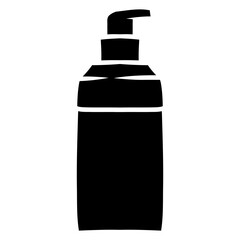 cosmetic bottle solid icon