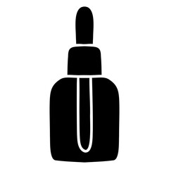 pipette bottle of serum cosmetic