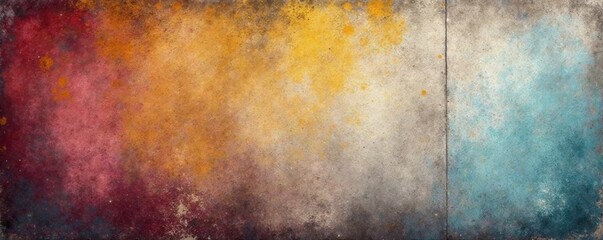 Obraz premium Distressed concrete wall with abstract grunge texture, textured, weathered, concrete
