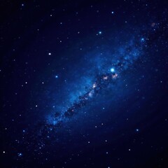 Starry Night Sky with Sparkling Celestial Bodies, dark sky, peaceful
