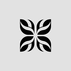 abstract floral design