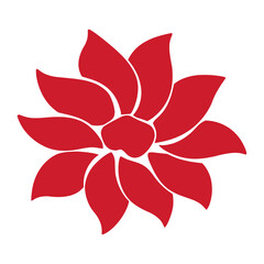 Rose flower icon illustration graphics design vector