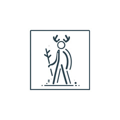 vector illustration of a man and woman