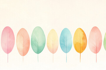 feather watercolor background