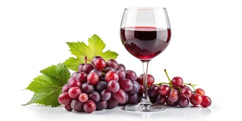 Low Light Photography: Red Wine & Grapes - Deep Crimson Hues, Rich Textures, Dramatic Lighting
