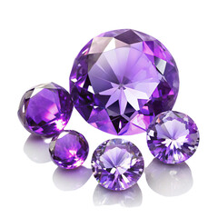 diamond on white background