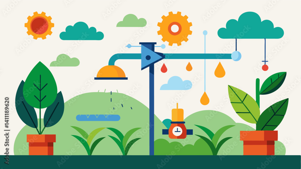 Poster realtime adjustments with ai irrigation systems can make realtime adjustments based on changing weat