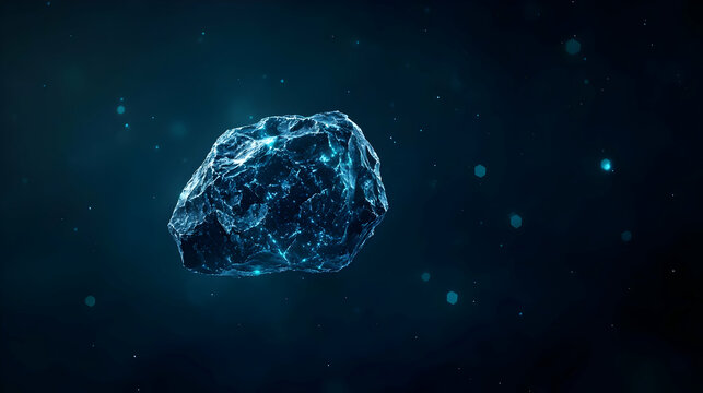 Abstract Digital Rock in Space