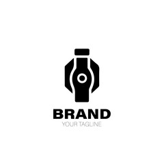 Diesel Logo. Diesel Logo Design. Diesel Logo Brand. Diesel Logo Vector Design Isolated on White Background