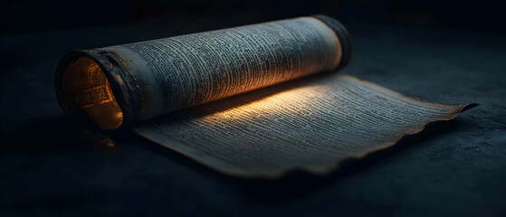 Ancient Illuminated Scroll