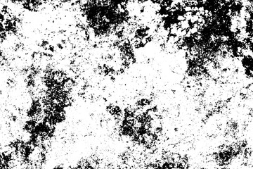 Grunge Black and White Textured Background, Abstract Rough Surface Pattern