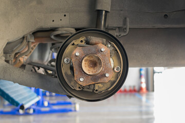 Checking car brake system