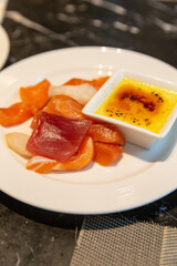 sashimi and Seafood hotel restaurant Buffet