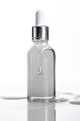 Serum png bottle mockup product packaging for beauty and skincare