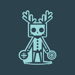 funny cartoon monster