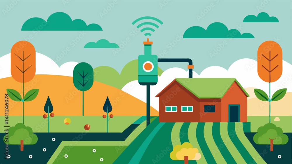 Poster soil moisture sensors enable farmers to implement targeted irrigation minimizing water waste and pro