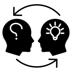 Knowledge Sharing Icon