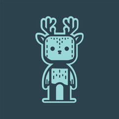 funny cartoon monster