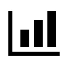Bar Chart Alt Icon Vector Illustration