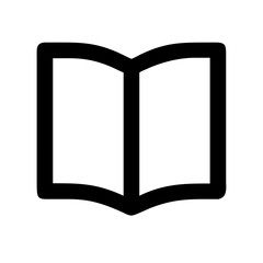 Book Open Icon Vector Illustration