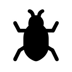 Bug Alt Icon Vector Illustration