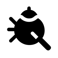 Bug Check Icon Vector Illustration