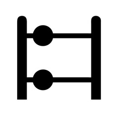 Abacus Icon Vector Illustration