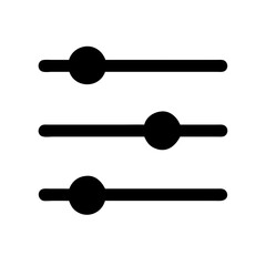 Adjust Icon Vector Illustration