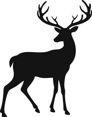 Obraz premium A Deer in a Standing Position