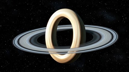 Planetary Ring System in Space