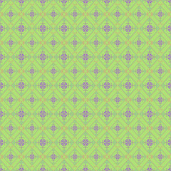 Fototapeta premium Beautiful retro seamless pattern design by geometric 