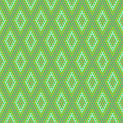 Beautiful vintage seamless pattern design by geometric 