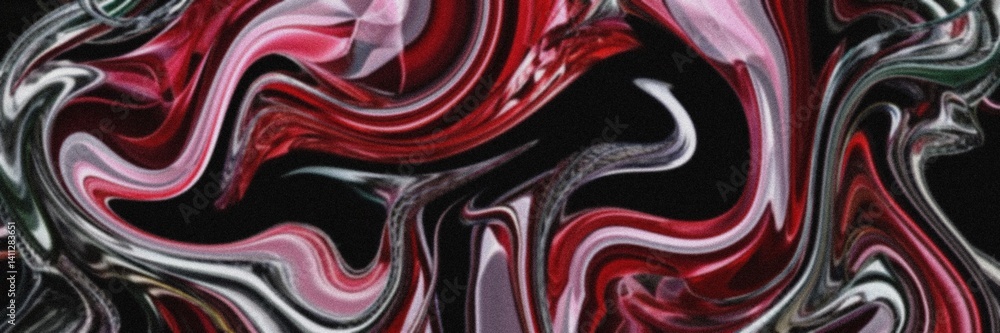 Poster liquify abstract texture with smooth flowing lines and vivid gradient colors. modern dynamic backgro