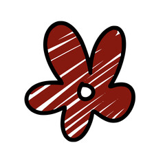 Handdrawn flower illustration