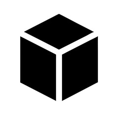 Cube Alt Icon Vector Illustration